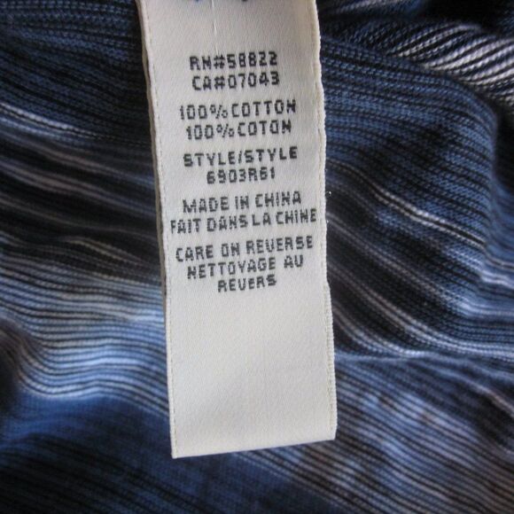 Max Studio Blue Stripe Cotton Summer Maxi Tank Dress Size S Perfect Condition - Picture 8 of 13